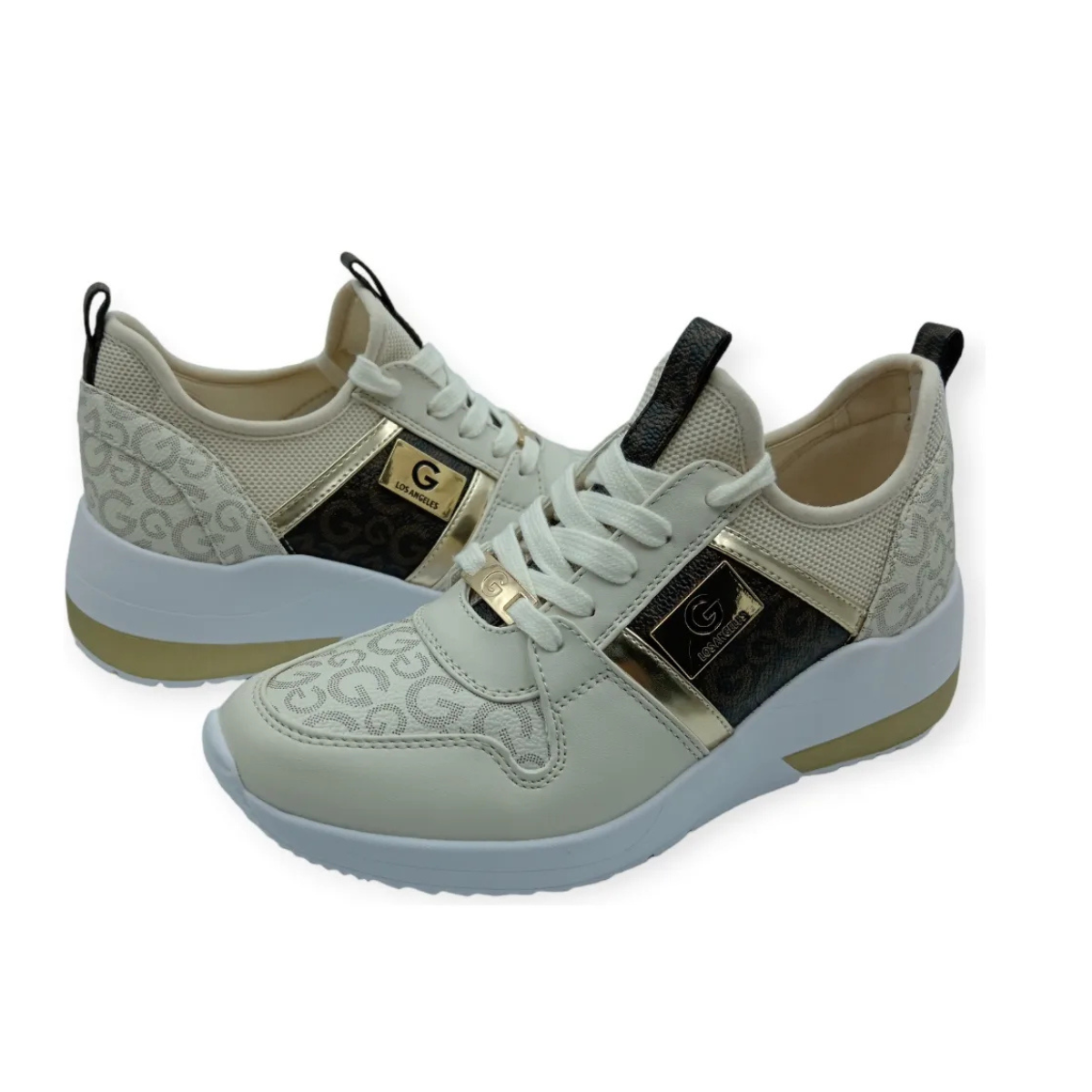GBG Los Angeles Vercent2-C Sneaker-BEG BRN - Beige Brown / 36.5
