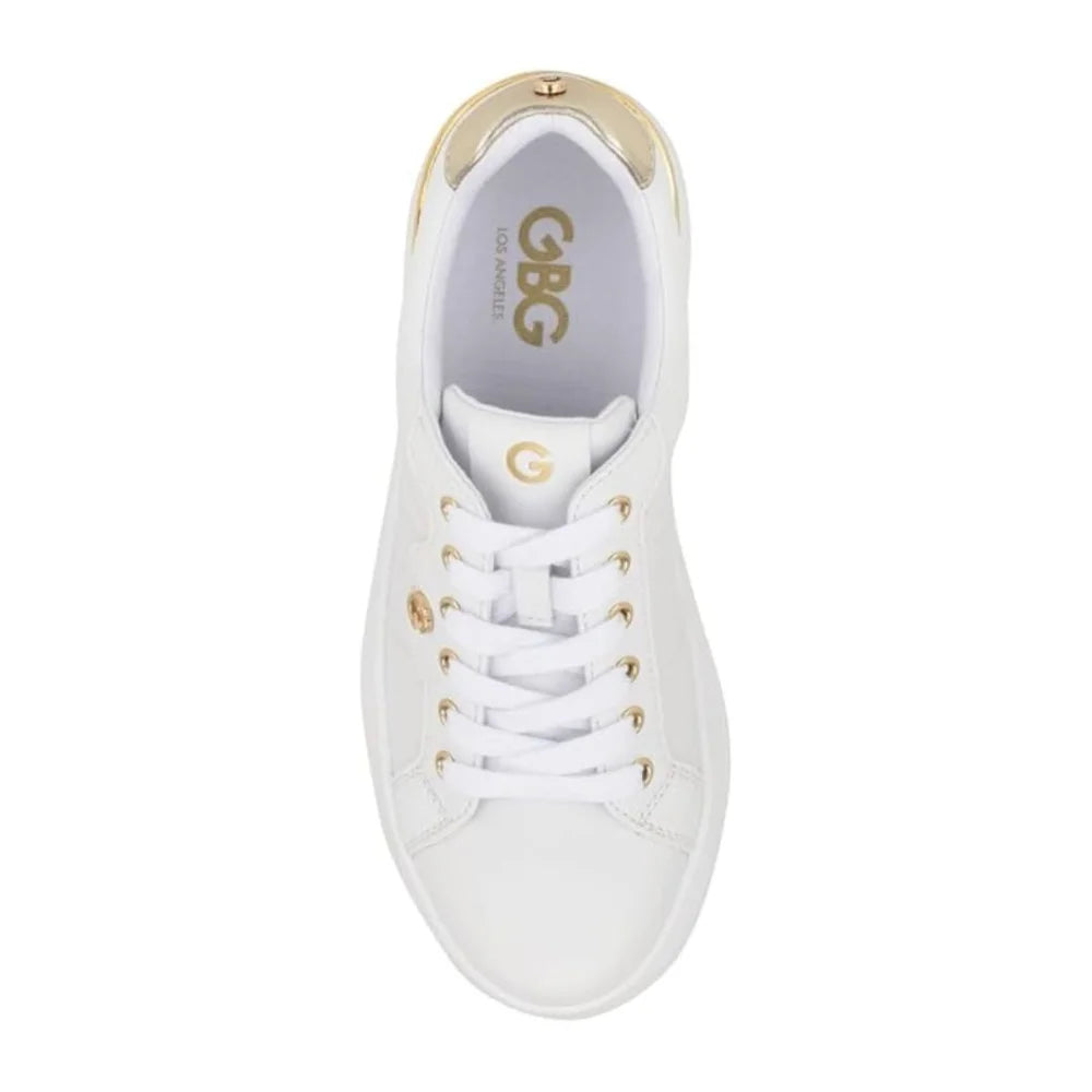 GBG Los Angeles Wendie Sneakers Women - WHTGLD