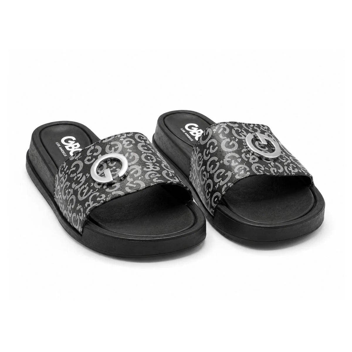 GBG Los Angeles Zia Platform Sandals Women - BLK - Black / 35