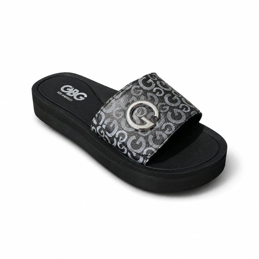 GBG Los Angeles Zia Platform Sandals Women - BLK