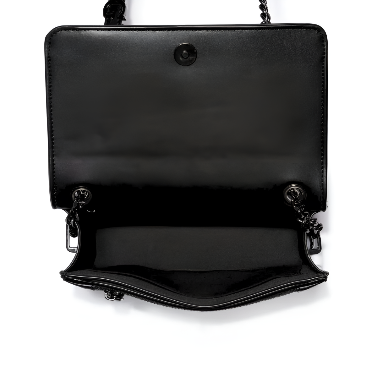 GUEES Etereo Logo Crossbody Bag - BLK - Black