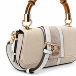 GUEES Kerima 4G Logo Mini Handbag Bag - BGE - Beige