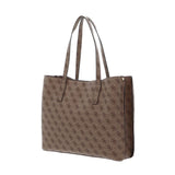 GUEES Meridian Monogram Girlfriend Tote Bag - BEG - Beige