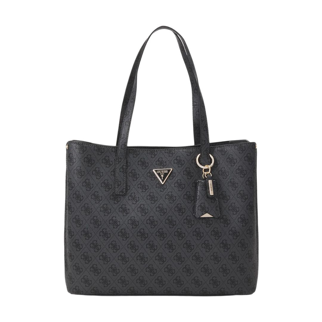 GUEES Meridian Monogram Girlfriend Tote Bag - COL - Grey