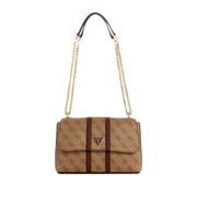 GUEES Noreen 4G Logo Crossbody Bag - BEG - Beige
