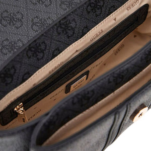 GUEES Noreen 4G Logo Crossbody Bag - COL - Grey