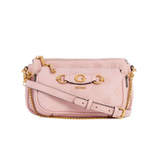 Guess 4k Logo Izzy Mini Crossbody Bag PNK - Pink