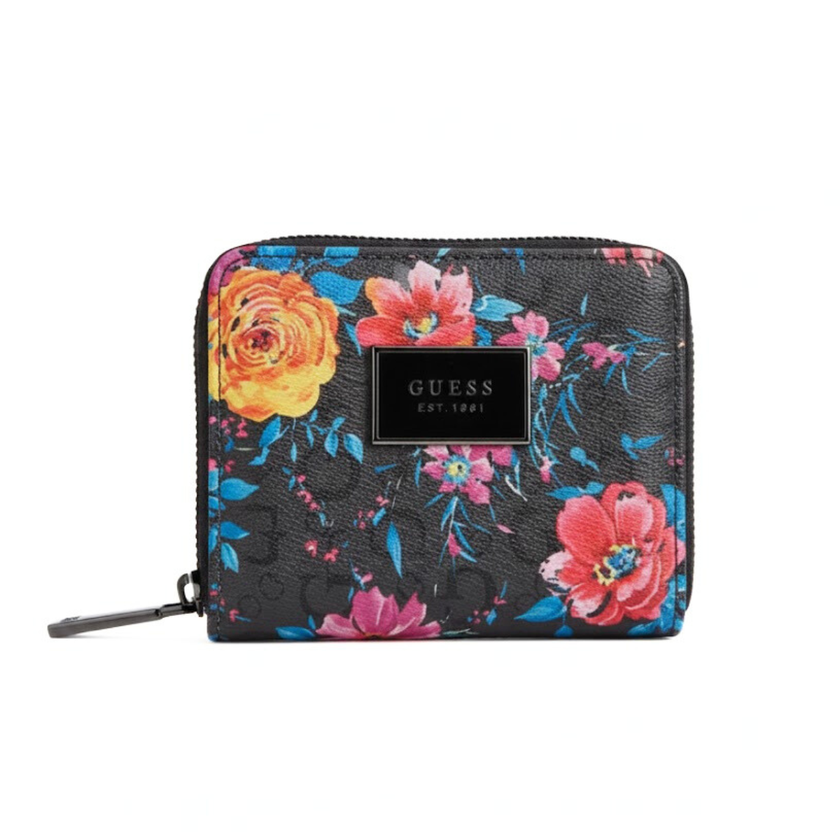 Guess Abree Faux-Saffiano Zip-Around Wallet - C2