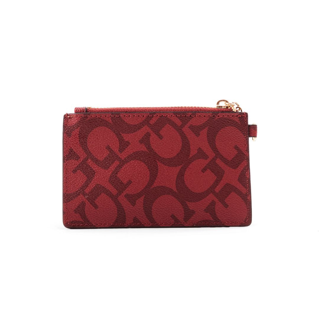 Guess Abree G Logo Card Case Wristlet