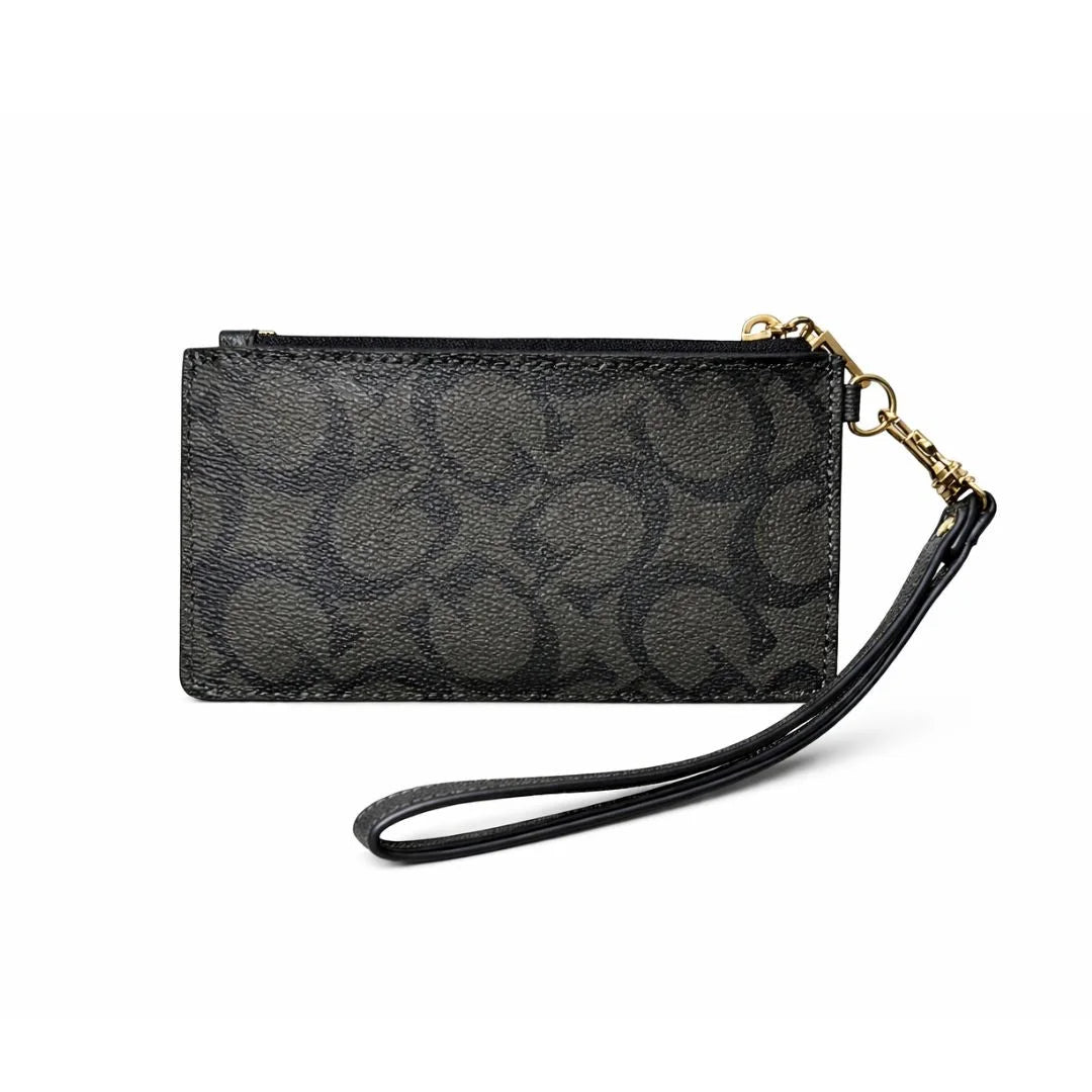 Guess Abree G Logo Card Case Wristlet