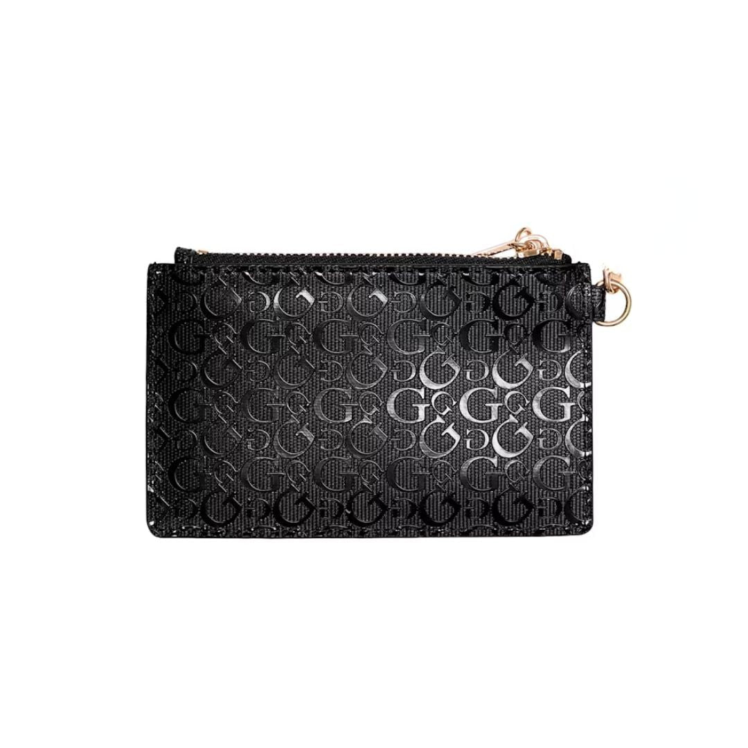 Guess Abree G Logo Card Case Wristlet