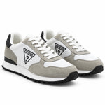 GUESS Adie Triangle Sneakers Men - WHT - Black / 39