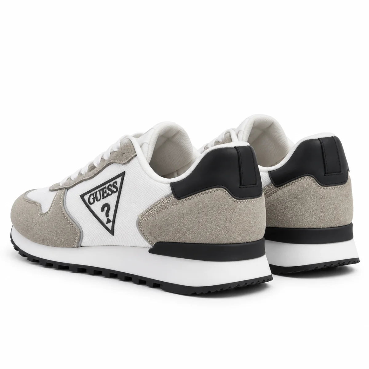 GUESS Adie Triangle Sneakers Men - WHT