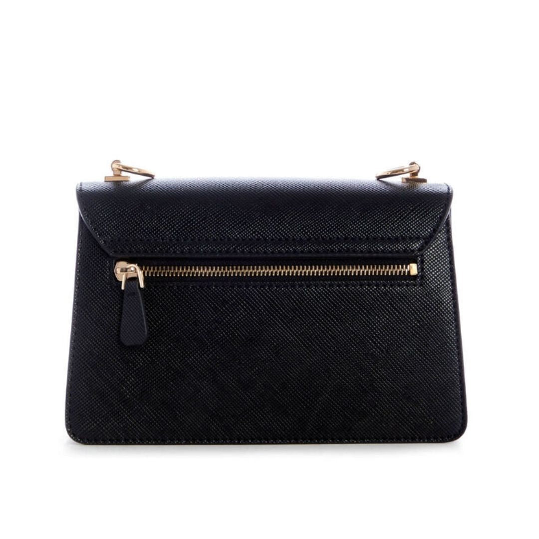 GUESS Alexie Crossbody Flap bag - BLK - Black