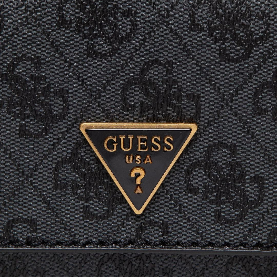 GUESS Alexie Crossbody Flap bag - COL - Coal