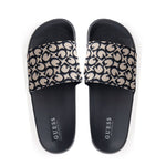 GUESS Allow Monogram Logo Pool Slides Women - OFFWHT - Off White / 36