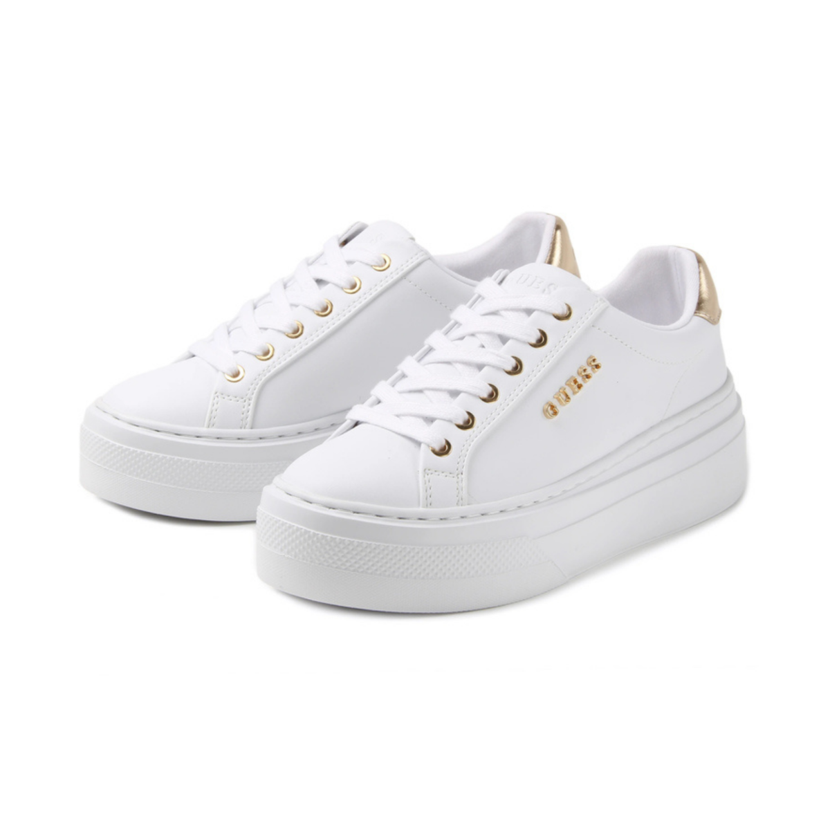 GUESS Amera Sneakers - WHTGLD