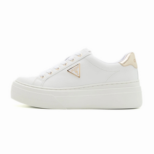 GUESS Amera Trainers Sneakers - WHTGLD - White/Gold / 36
