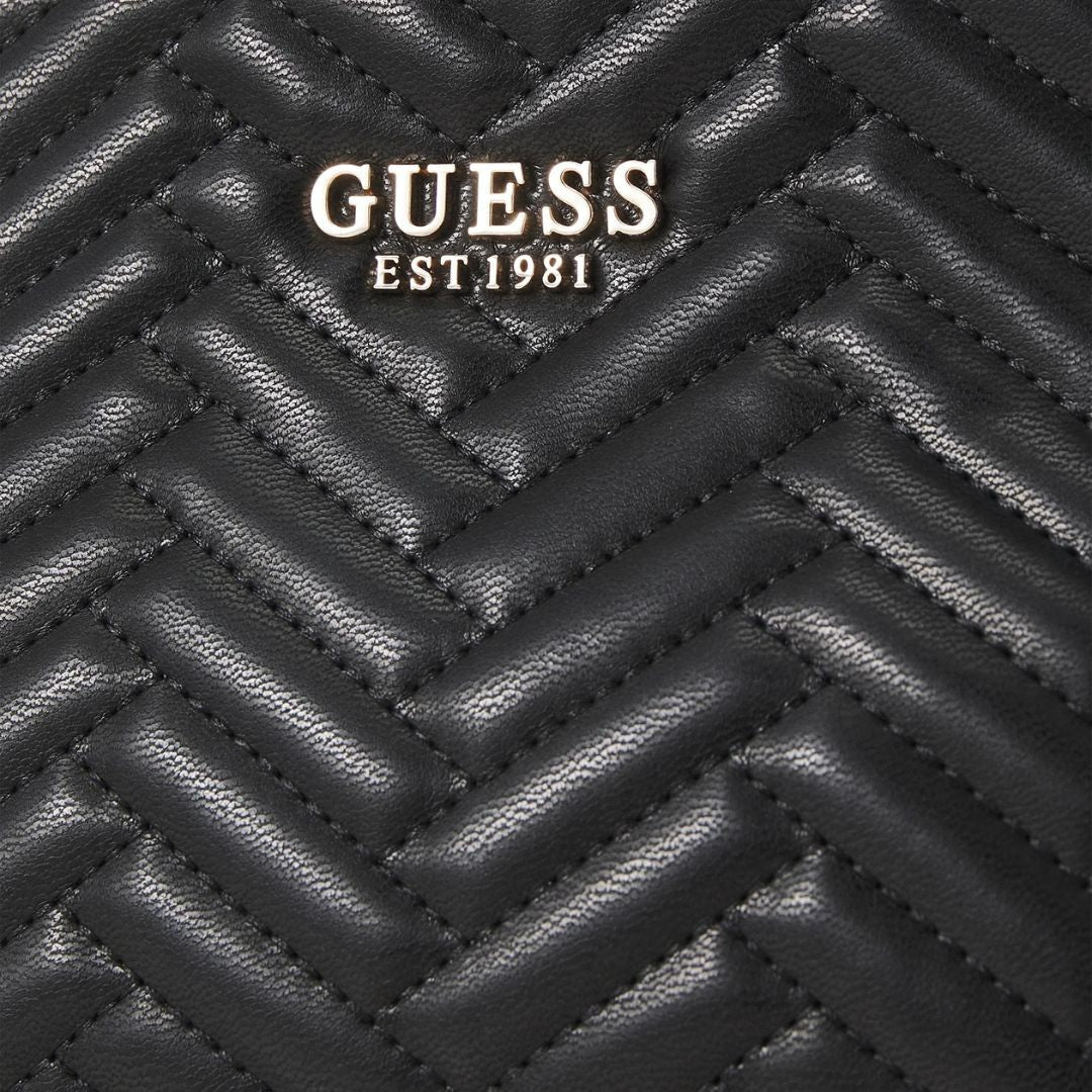 GUESS Anning Quilted Shopper Bag Women - BLK - Black