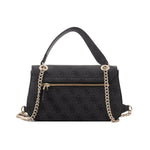 GUESS Arlena Logo Convertible Crossbody Flap Bag - GRY - Gray