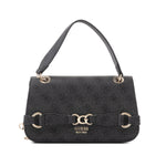 GUESS Arlena Logo Convertible Crossbody Flap Bag - GRY - Gray
