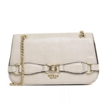GUESS Arlena Logo Convertible Crossbody Flap Bag - OFFWHT - Off White