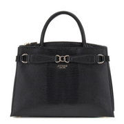 GUESS Arlena python-print handbag Women - BLK - Black