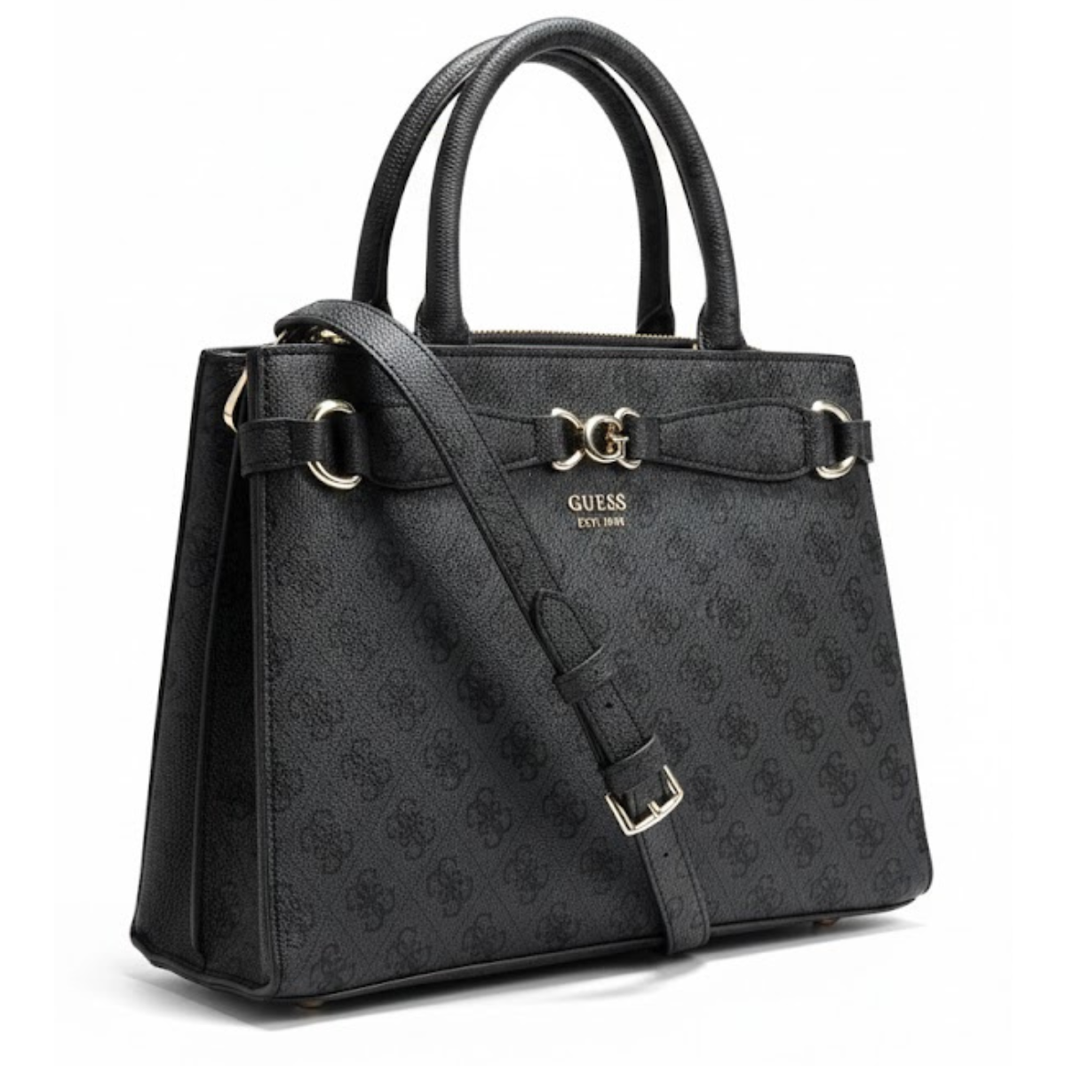 GUESS GUESS Arlena python-print handbag Women - COL - Coal