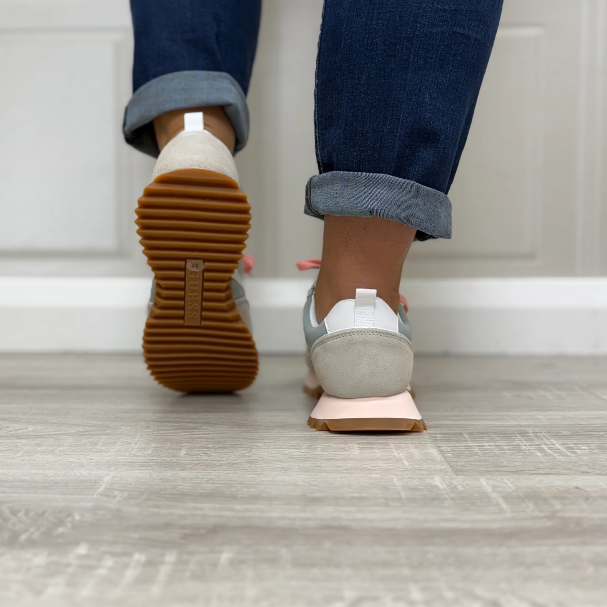 GUESS BAIL Sneaker Women-GRNBEG