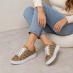 GUESS Beary Low-Top Sneakers Women - BRN
