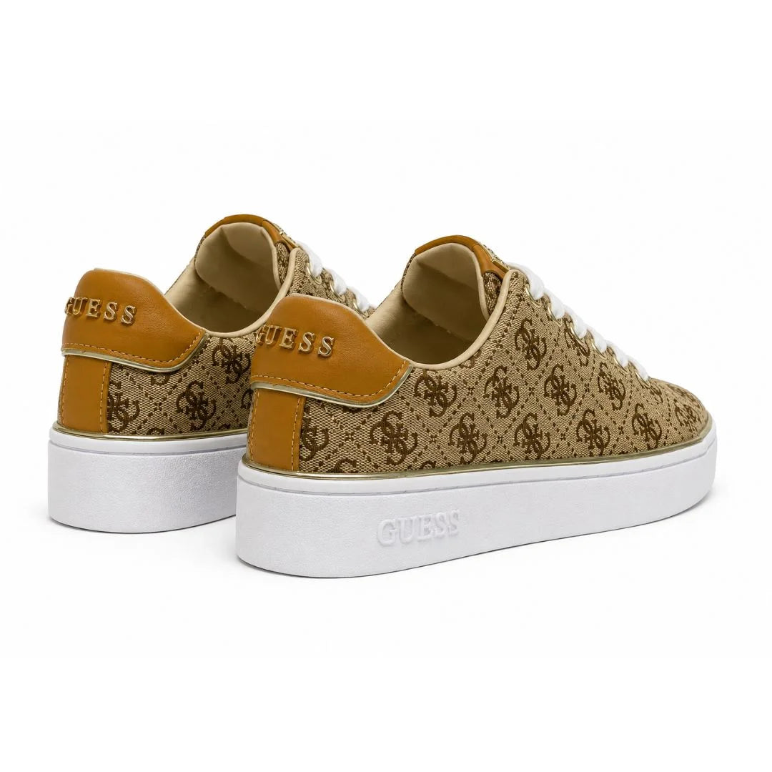 GUESS Beary Low-Top Sneakers Women - BRN