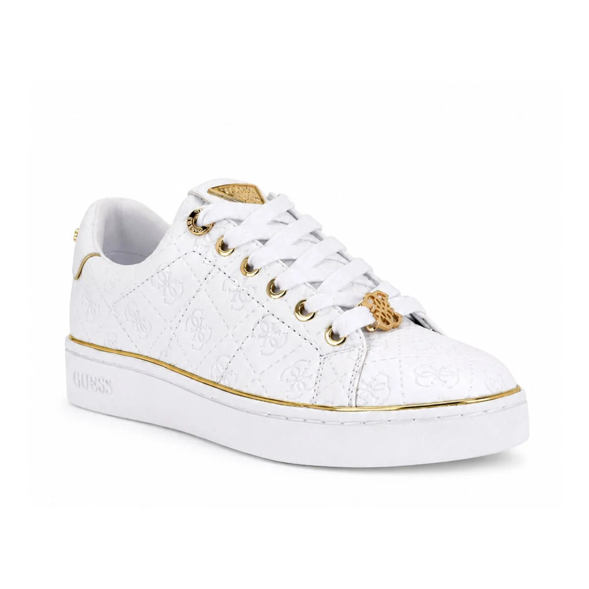 GUESS Beary Low-Top Sneakers Women - WHT