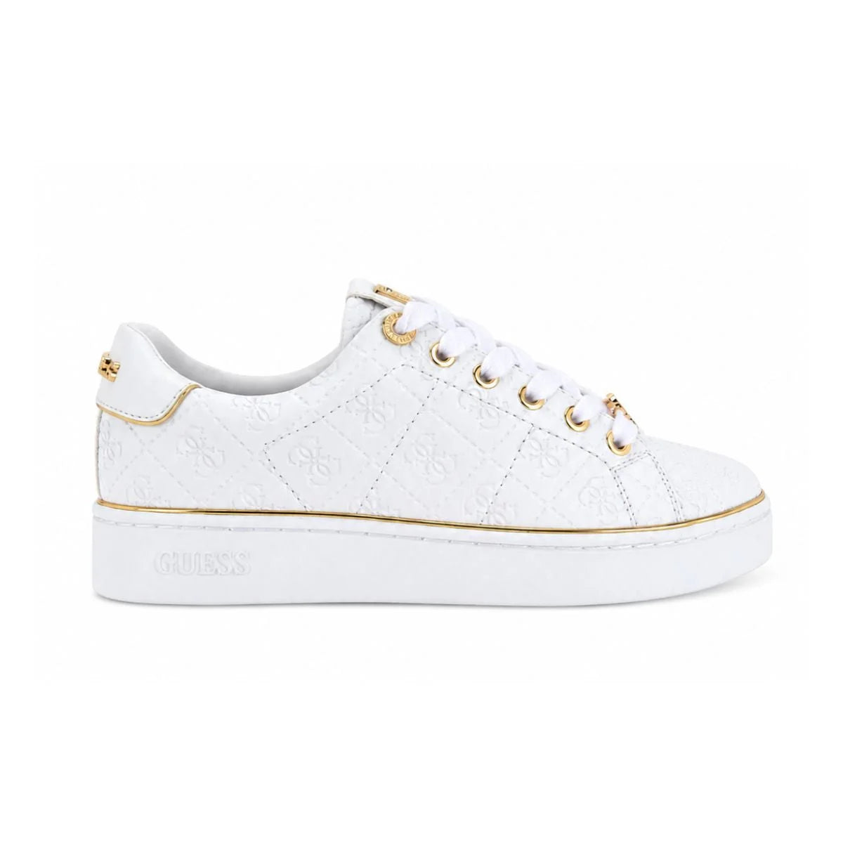 GUESS Beary Low-Top Sneakers Women - WHT
