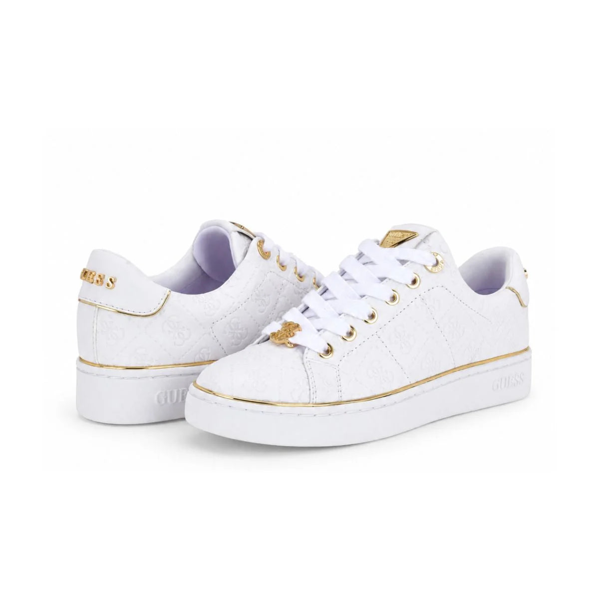 GUESS Beary Low-Top Sneakers Women - WHT