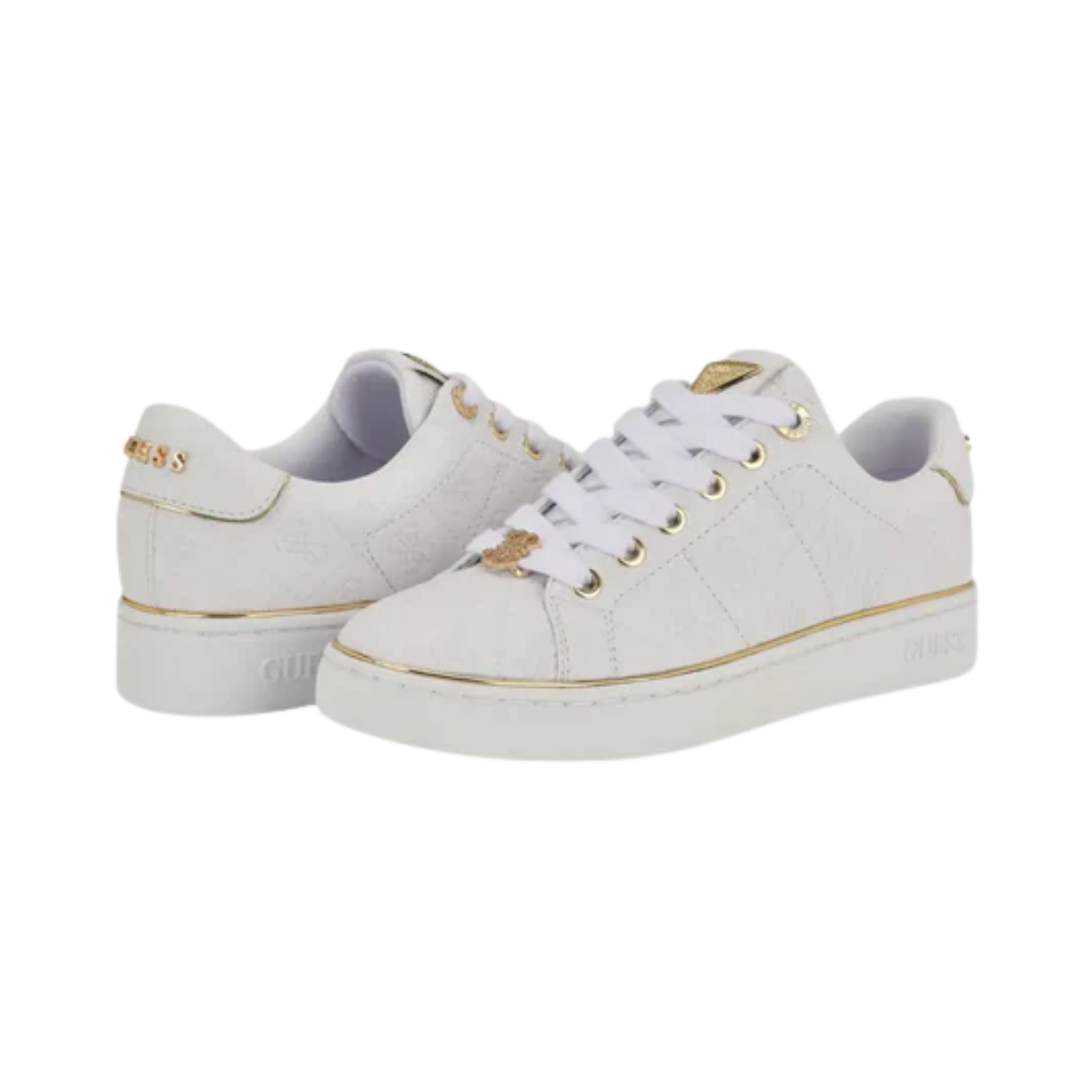 Guess Beary Sneakers Women -WHT