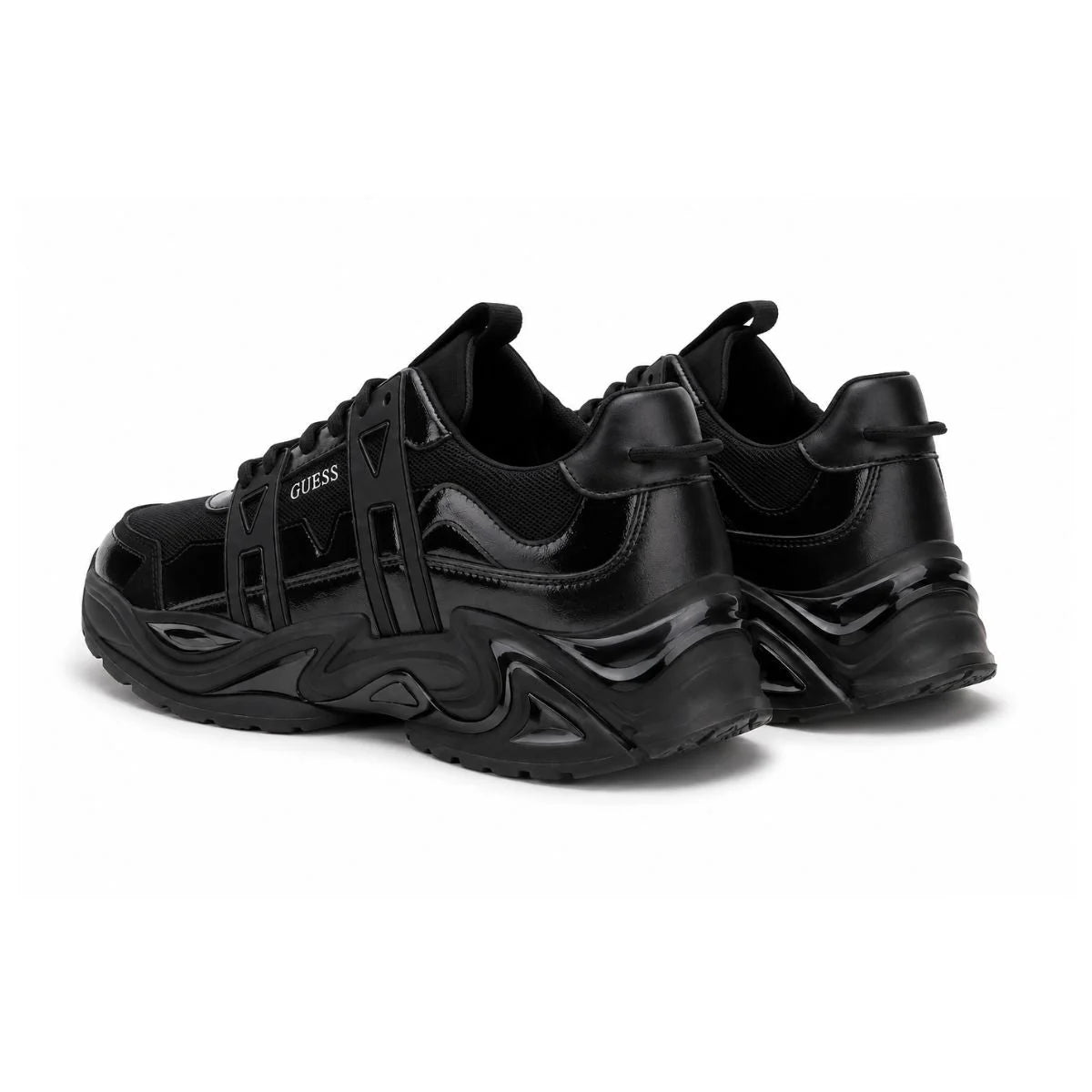 GUESS Belluno Paneled Sneakers Men - BLK