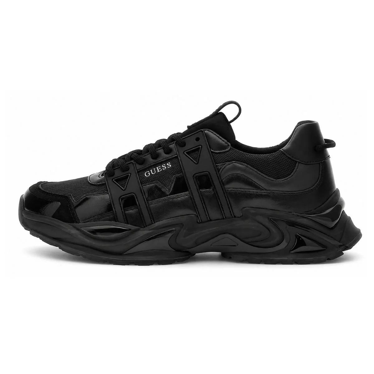 GUESS Belluno Paneled Sneakers Men - BLK
