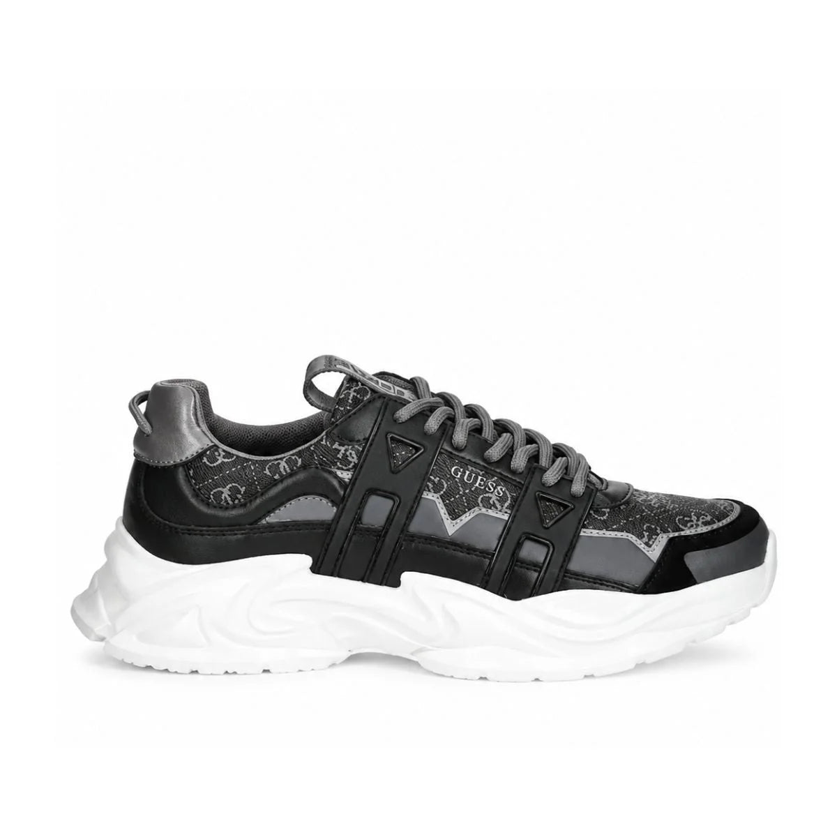 GUESS Belluno Paneled Sneakers Men - BLKGRY