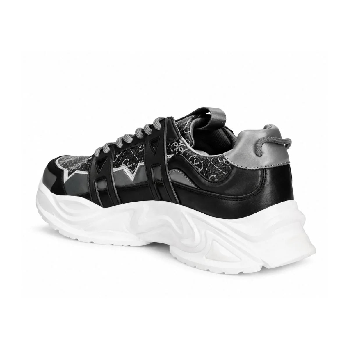 GUESS Belluno Paneled Sneakers Men - BLKGRY