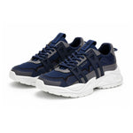 GUESS Belluno Paneled Sneakers Men -NVY - Navy / 39