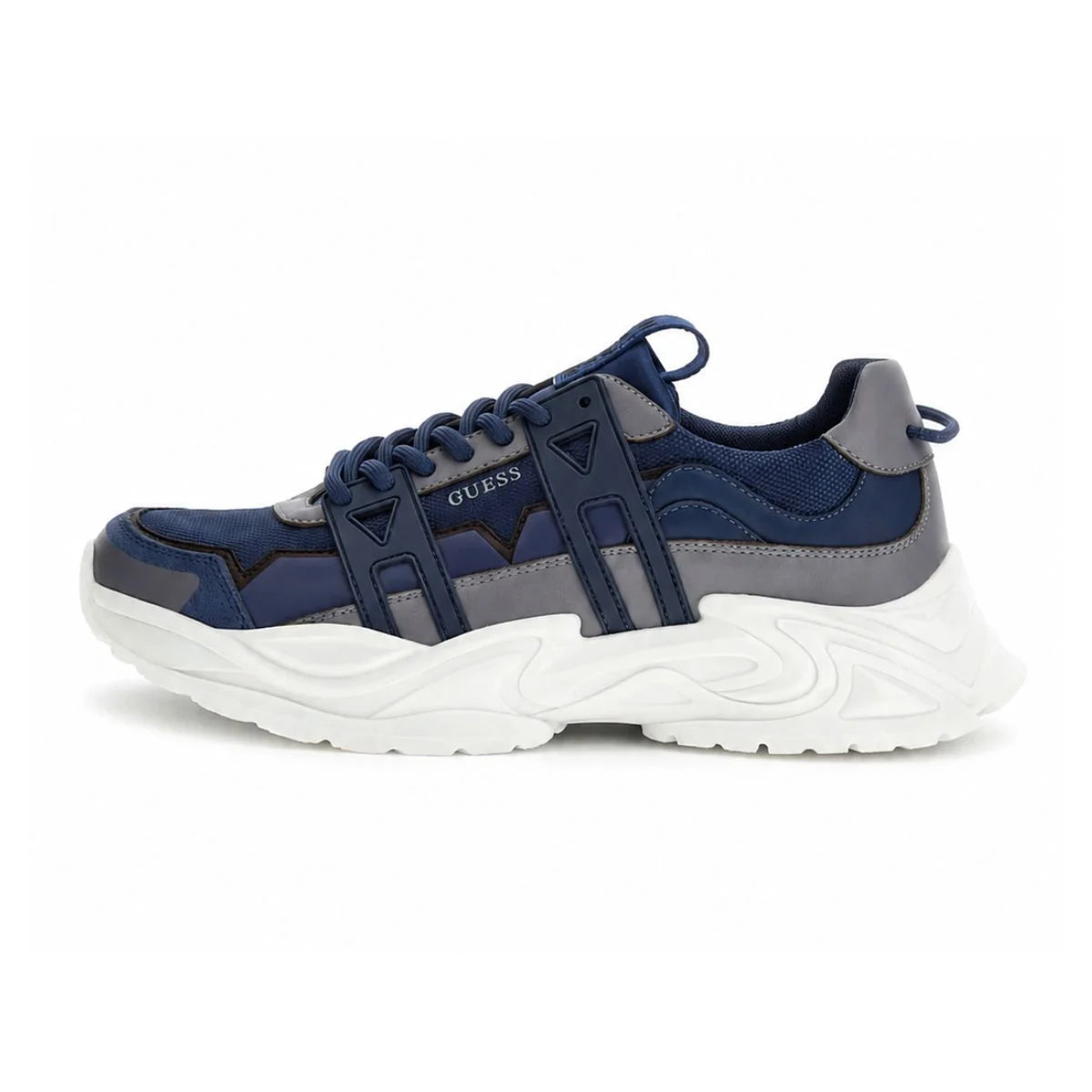 GUESS Belluno Paneled Sneakers Men -NVY