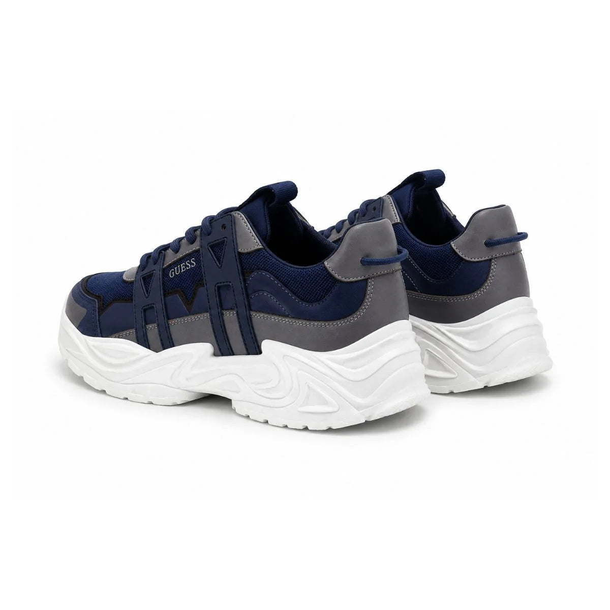 GUESS Belluno Paneled Sneakers Men -NVY