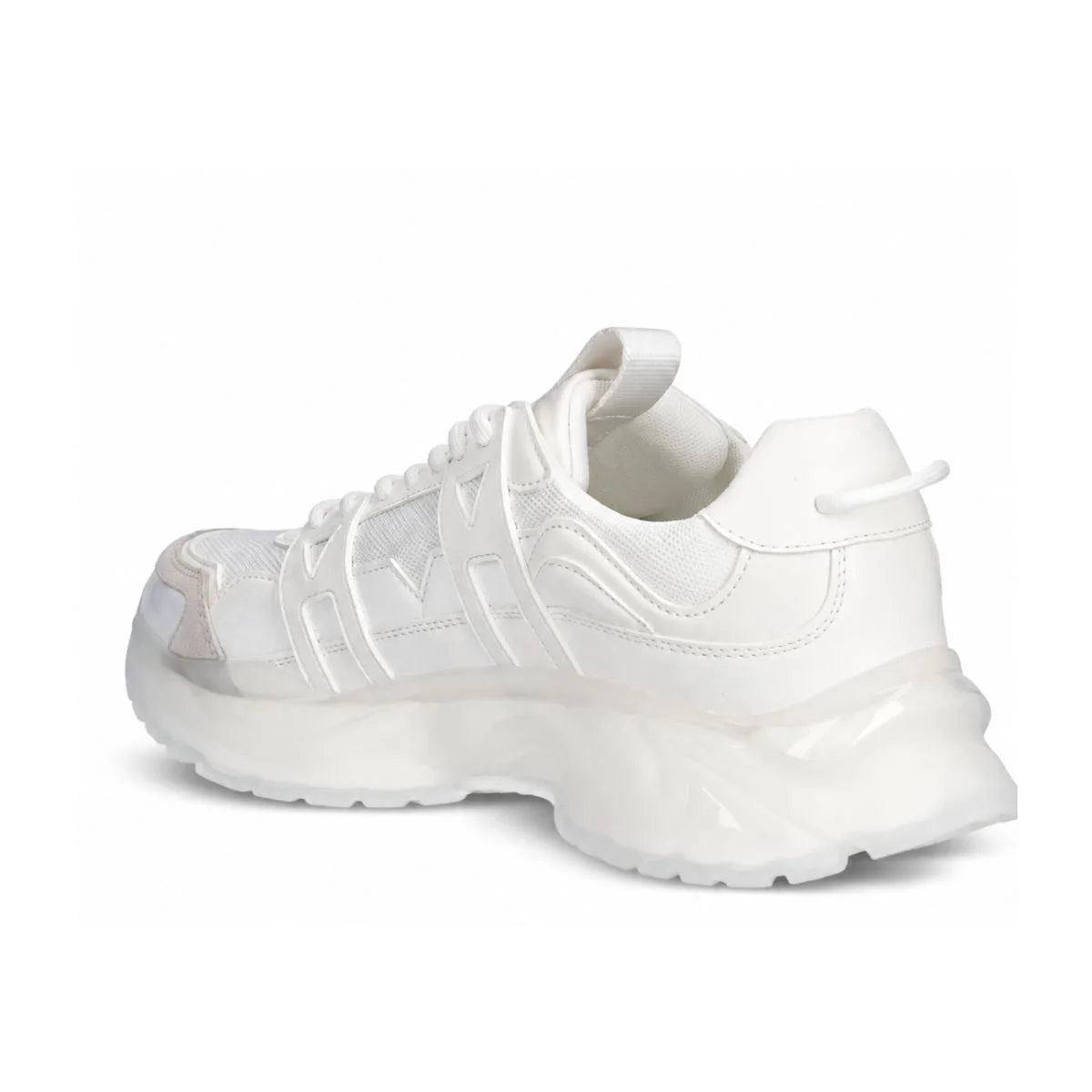 GUESS Belluno Paneled Sneakers Men -WHT