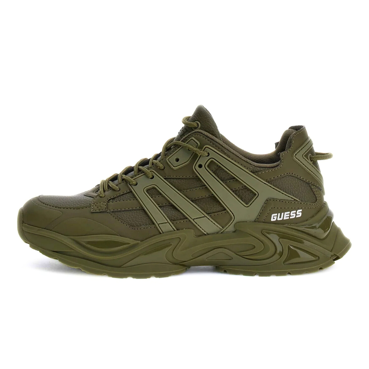 Guess BELLUNO Sneakers Men - OLV - Olive / 46
