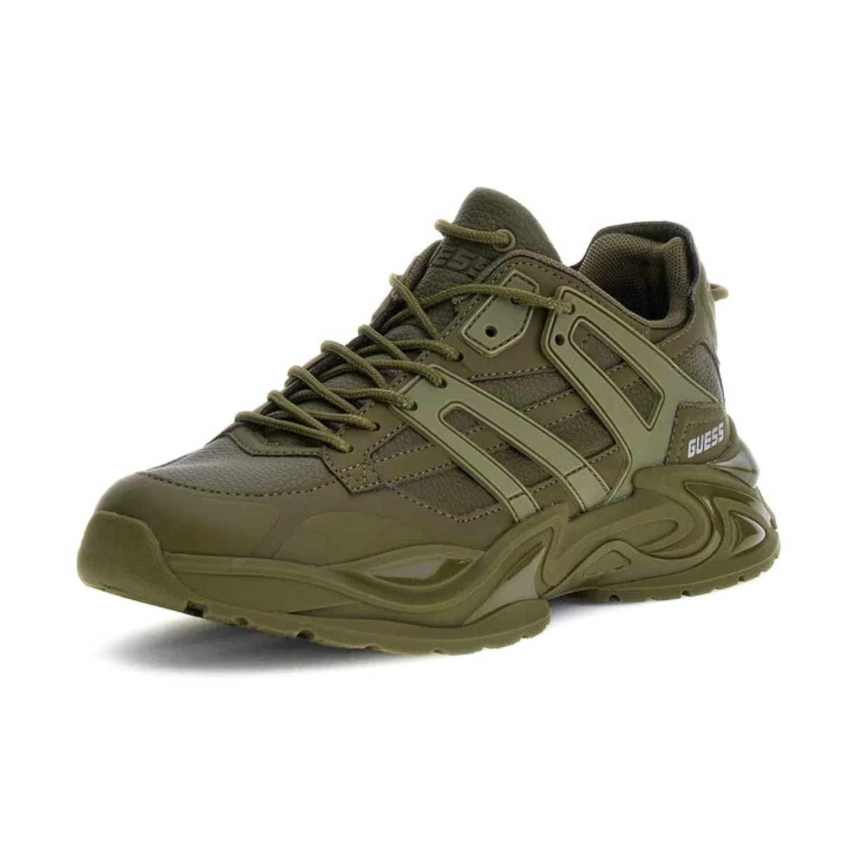 Guess BELLUNO Sneakers Men - OLV - Olive / 46