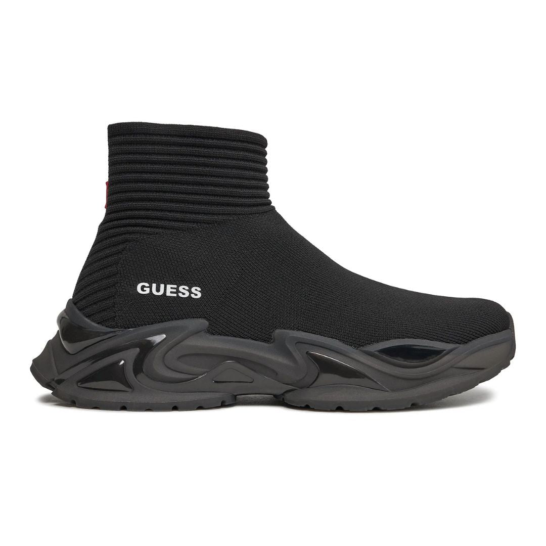 GUESS Belluno Sock Sneakers Men FM8LAS-FAB12-BLK - Black / 40