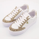 GUESS Beverly Logo Trainers - WHTBEG