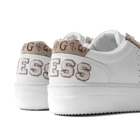 GUESS Beverly Logo Trainers - WHTBEG