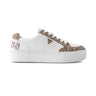 GUESS Beverly Logo Trainers - WHTBEG - White/Beige / 37