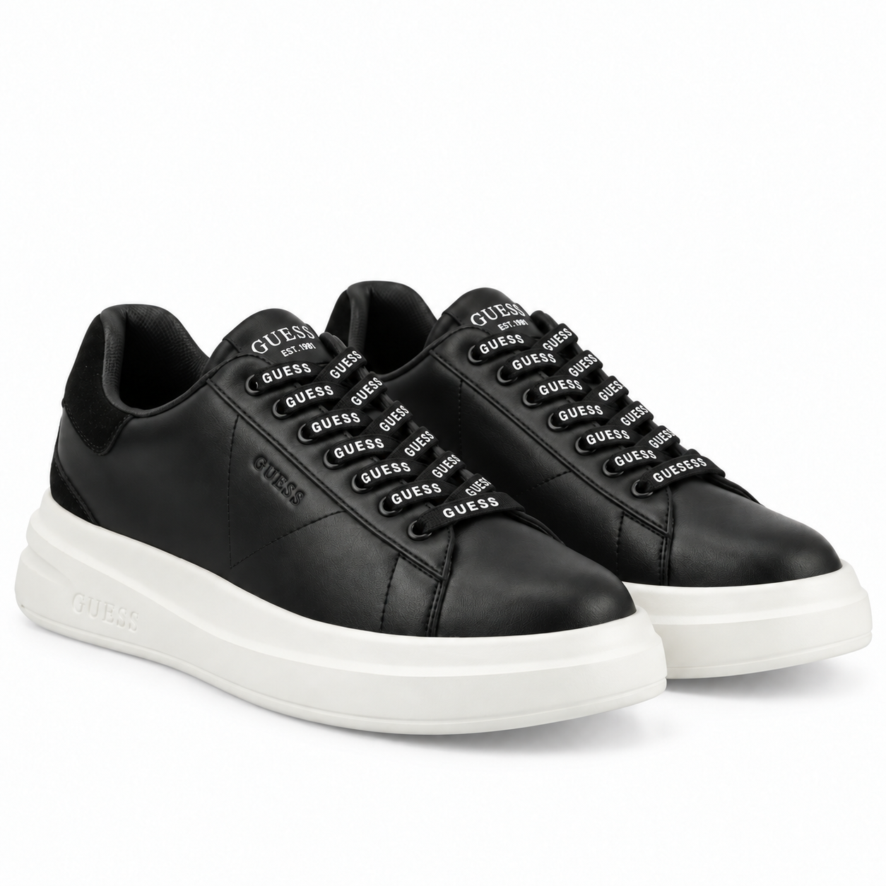 GUESS Vincent Logo Sneakers Men - BLK